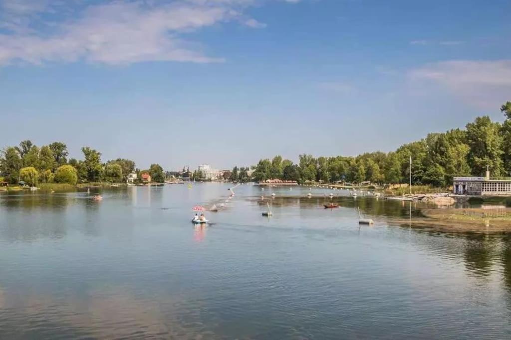 Schoenes Living Am Donauufer Wien Exteriör bild